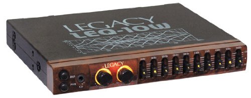 Legacy LEQ10 Crossover Car Audio Equalizer