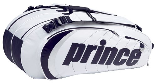 Prince(プリンス) ラケットバッグ6本入 ホワイト 146 SP062