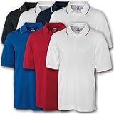 San Diego Padres Men's Drytec Tipped Polo By Cutter & Buck
