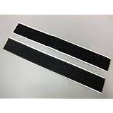 【超強力マジックテープ】黒 幅25mm×20cmオスメスセット強粘着裏糊付【業務用】【おすすめ人気商品】ベルクロ/面ファスナー