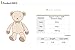 [Organic Shop] 100% Organic Cotton Baby Stuffed Animal Doll (Bear Doll)