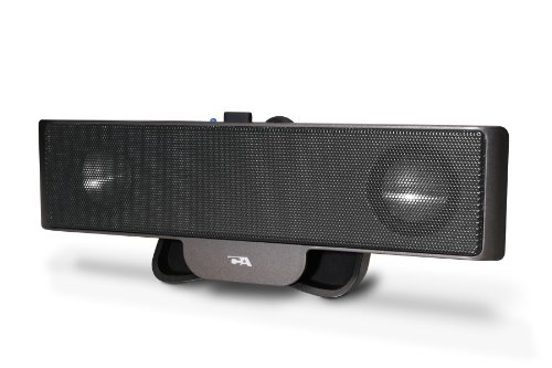Cyber Acoustics CA-2880 USB Powered Speaker Portable Design - Black
