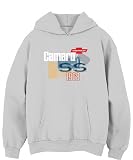 Camaro - Vintage Logo Collage - Ash Pullover Hoodie