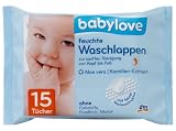 Babylove feuchte Waschlappen
