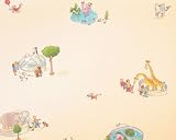 Eigenschaften AS-Creation  / 6134-17 4 Kids Tapete in beige, bunt von Livingwalls (AS-Creation) als Papiertapete, Zoo,Tierpark