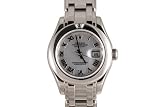 Rolex Ladies White Gold Masterpiece White Dial