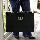 Personalized Damask Fabric Tote Bag (Damask) (18