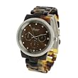 Geneva Women's Platinum Chronograph Style Link Watch