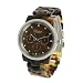 Geneva Women's Platinum Chronograph Style Link Watch