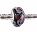 Pandora Style Charm Bead (Z85) Murano Lampwork Glass (12mm x 8mm) (fits Troll too)
