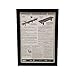 Sun-Glo Black Framed Shuffleboard Rules