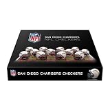 San Diego Chargers Checker Set