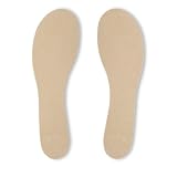 Summer Soles Stay-Dry Softness of Suede Insoles, 3 Pairs