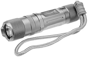 UniqueFire S10 6-Mode Cree XP-E R5 LED Flashlight (350LM, 1xAA/1x14500, Silver)