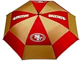 NFL San Fransisco 49ers 62-Inch Double Canopy Umbrella