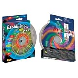 LED and Fiber Optics Illuminated Flying Disc, Disc-O