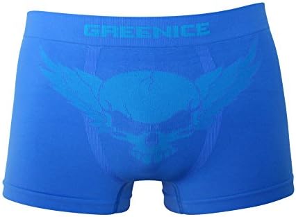 7 Pack of COOL24 Men's microfibre seamless boxer shorts with skull printing - XXL