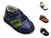 Boy Dress Shoes/Casual Sport Shoes, White/Black/Navy/Brown, Stripes (Toddler/kid/children)