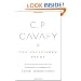 C. P. Cavafy: The Unfinished Poems