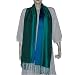 Scarf Silk Accessory Handmade Rectangular 19 x 72 inches
