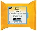 Neutrogena Deep Clean Oil Free Makeup Remover Cleansing Wipes, 25 Count from Neutrogena