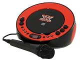 The X Factor LS-11 CDG Karaoke Machine - Red and Black