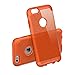 LUVVITT [Ultra Armor] Shock Absorbing Case Best Heavy Duty Dual Layer Tough Cover for Apple Phone 6 / Phone 6s (4.7) - Neon Orange