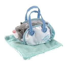 Zhu Zhu Pets Hamster Carrier and Blanket - Blue