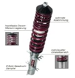 Zoom Produkt-Bild: Vogtland Gewindefahrwerk VW Eos, Typ 1F, Frontantrieb / 2WD / Baujahr: 5.06 - / Tieferlegung um ca. (VA/HA): 35 - 65mm/35 - 65mm