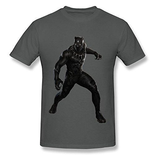FENGTING Men's Avengers Marvel Superheroes Black Panther Captain America Civil War T-shirt