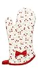 Jessie Steele 505-JS-20 Retro Cherries Scalloped Oven Mitt