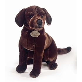 Plush Chocolate Lab