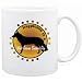 New  Happiness Is White German Shepherd Dog  Mug Dog