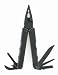 Tools & Hardware : Leatherman Kick Black Oxide Tool- Cap Crimper/ Black Molle Sheath