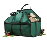 Deluxe Canvas Log Carrier - Green