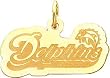 14K Gold NFL Miami Dolphins Charm