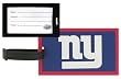 New York Giants Luggage Tag - NFL Football Fan Shop Sports Team Merchandise
