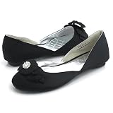 Bamboo Jadore01 Flats 6 Black