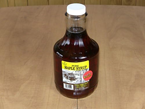 Maple Syrup Grade A 100% Pure (1 Quart) - Grade A, Diet, Detox, Cleanse, 32 Ounce Plastic Bottle