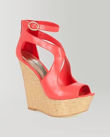 bebe | Caitlyn Metallic Woven Wedge Sandal :  bebe shoes accessories shoes caitlyn metallic woven wedge sandal shoes sandals