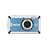 Pentax - Optio W80 - Appareil Photo Compact Numérique - 12 Mpix - Etanche à 5m - Zoom optique 5x - Ecran TFT 2,5" - Stabilisé - Bleu