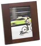 IMAGE OF Umbra Simple 5-inch-by-7-Inch Wood Frame, Dark Walnut