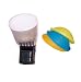 Lambency Flash Diffuser for Nikon SB800,SB-800,SB600,SB-600 Flash Speedlight with 4 Colour Domes