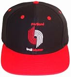 Portland Trail Blazers Retro Snapback Cap Hat 2 Tone