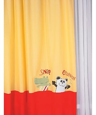 Funky Jungle Tape-Top Curtains (Pair) large
