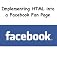 Implementing HTML into a Facebook Fan Page