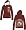 Mississippi State Bulldogs NCAA Ladies Flock Hoody Sweatshirt Small