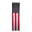 US Flag Pulldown - Online Stores Brand - 20inch x 8ft OLS - sewn polyester
