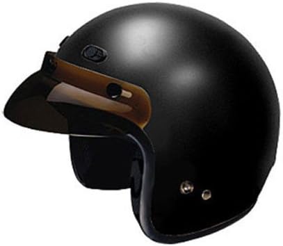 HCI-10 Open Face Helmet Flat Black XS