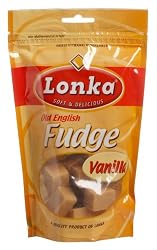 Lonka Old English Fudge Vanilla, 7-Ounce Bag (Pack of 12)